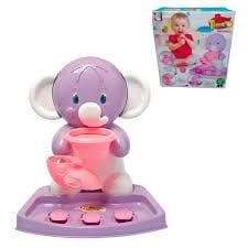 Brinquedo Infantil Play Time Basquete Elefante Rosa