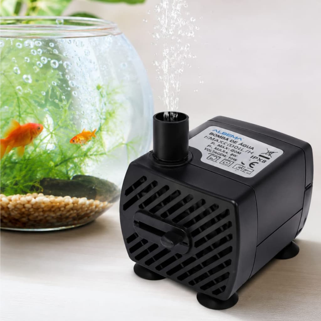 Bomba Submersa 3W Bivolt Silenciosa para Aquário Fonte Água Bebedouro Pet