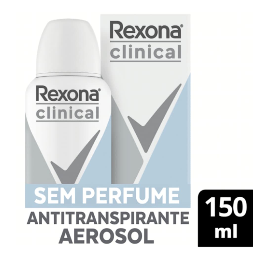 Desodorante Antitranspirante Aerosol Rexona Clinical Classic Original