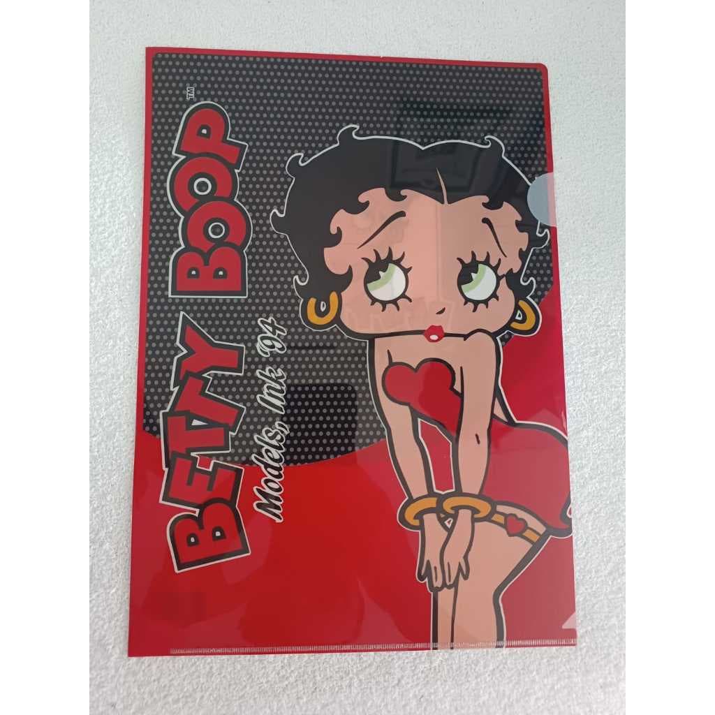Pasta Plástica Em L A4 Betty Boop