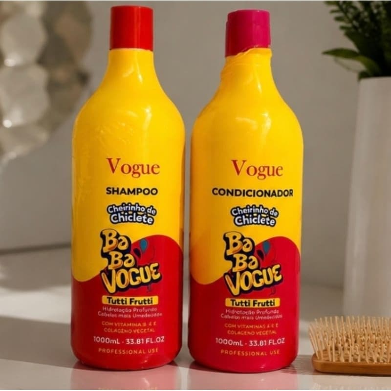 shampoo e condicionador BaBavogue