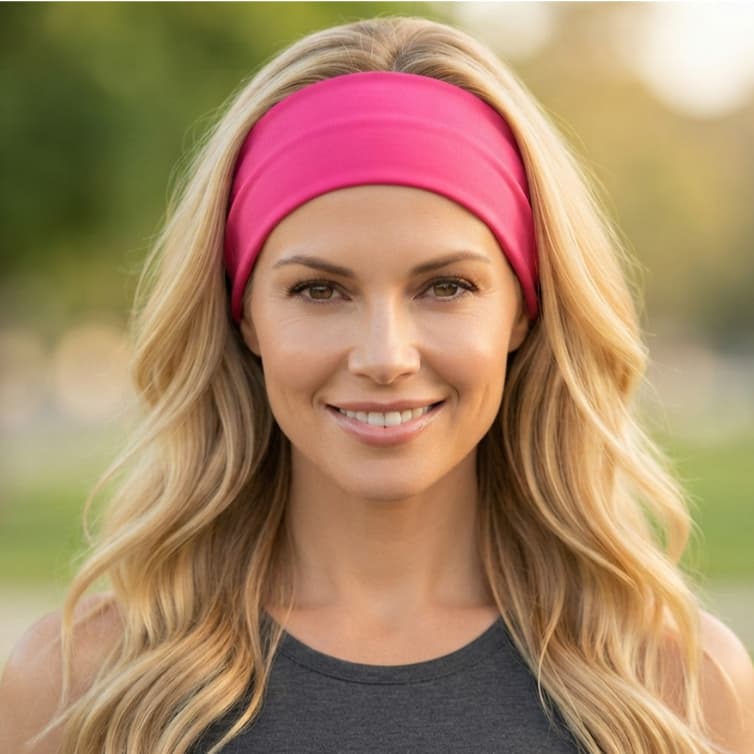 KIT 5  FAIXAS PARA CABELO ESPORTES E MAQUIAGEM LINDAS CORES VARIADAS