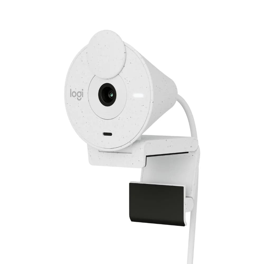 Webcam Full HD Logitech Brio 300 C/ Microfone embutido USB-C