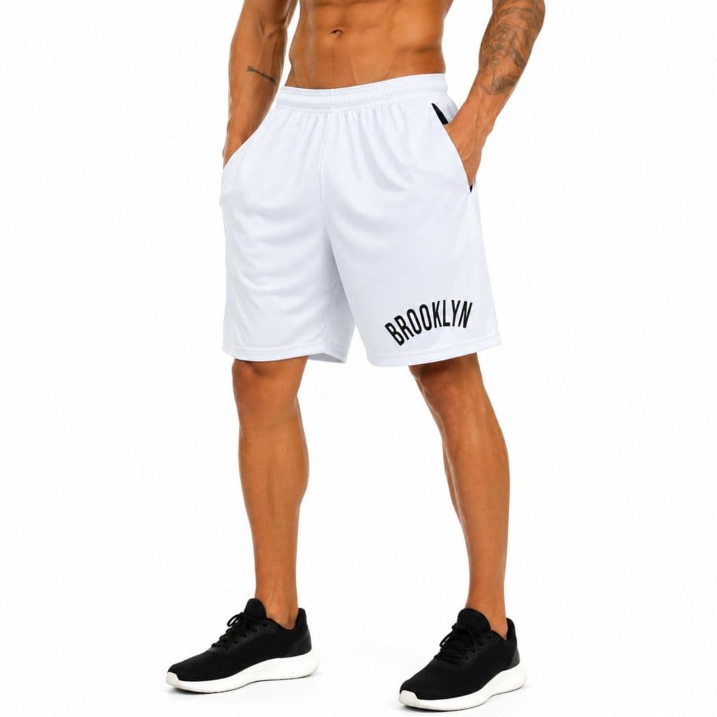 Short Bermuda Masculina com Bolso Tecido Leve Confortável Academia Esportivo Treino Corrida