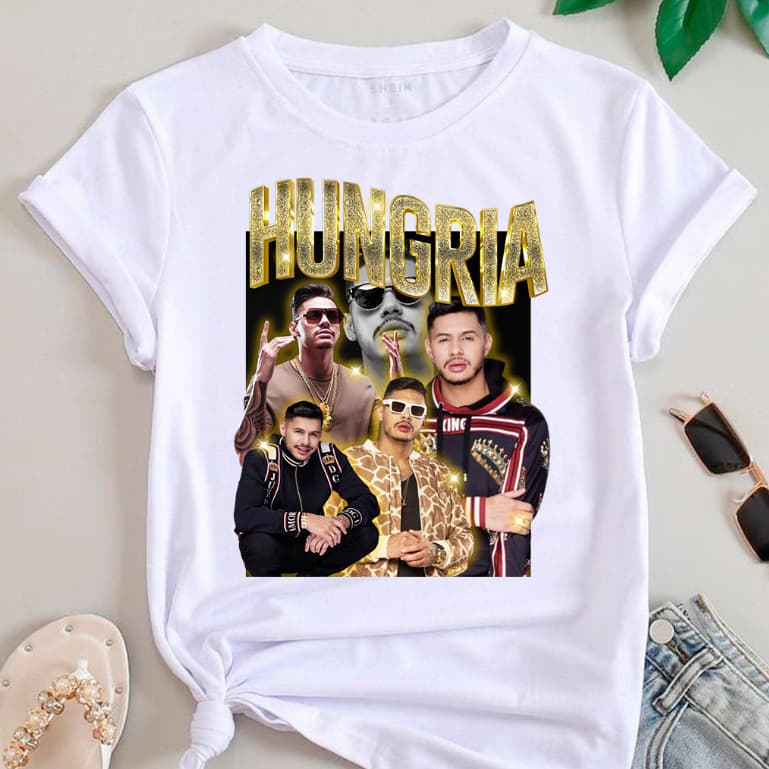 Camisa Camiseta Hungria Cantor Fã Rap Artista 100% Algodão Blusa Blusinha Verao