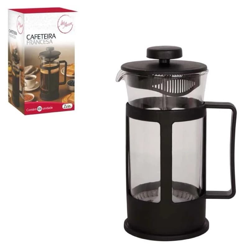 Cafeteira Prensa Francesa 300ml Cafeteira Portátil Fácil De Usar