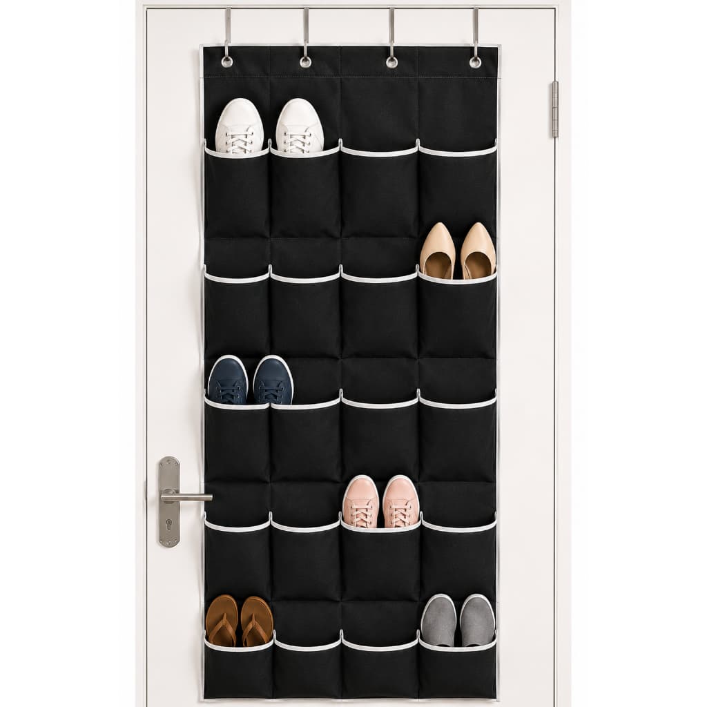 Sapateira de Porta Suspensa Organizadora Vertical 10 Pares Calçados Sapatos Tênis Multiuso
