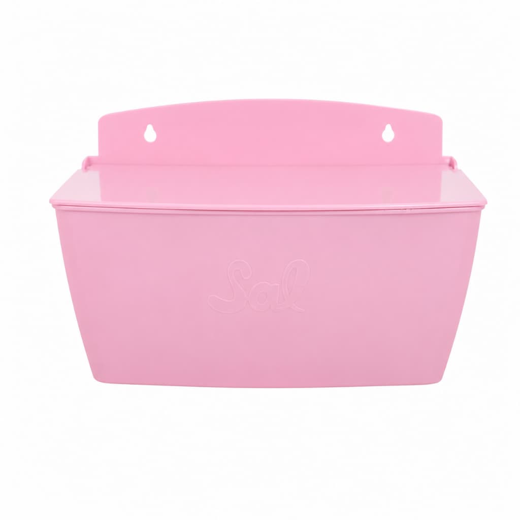 Saleiro plástico na cor ROSA