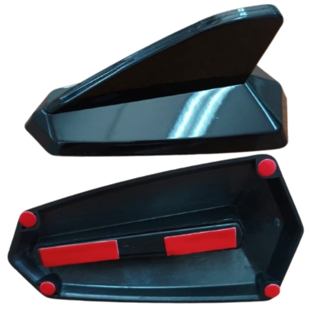 Antena Decorativa Modelo Tubarão para Carro Cadilac Preta Serauto