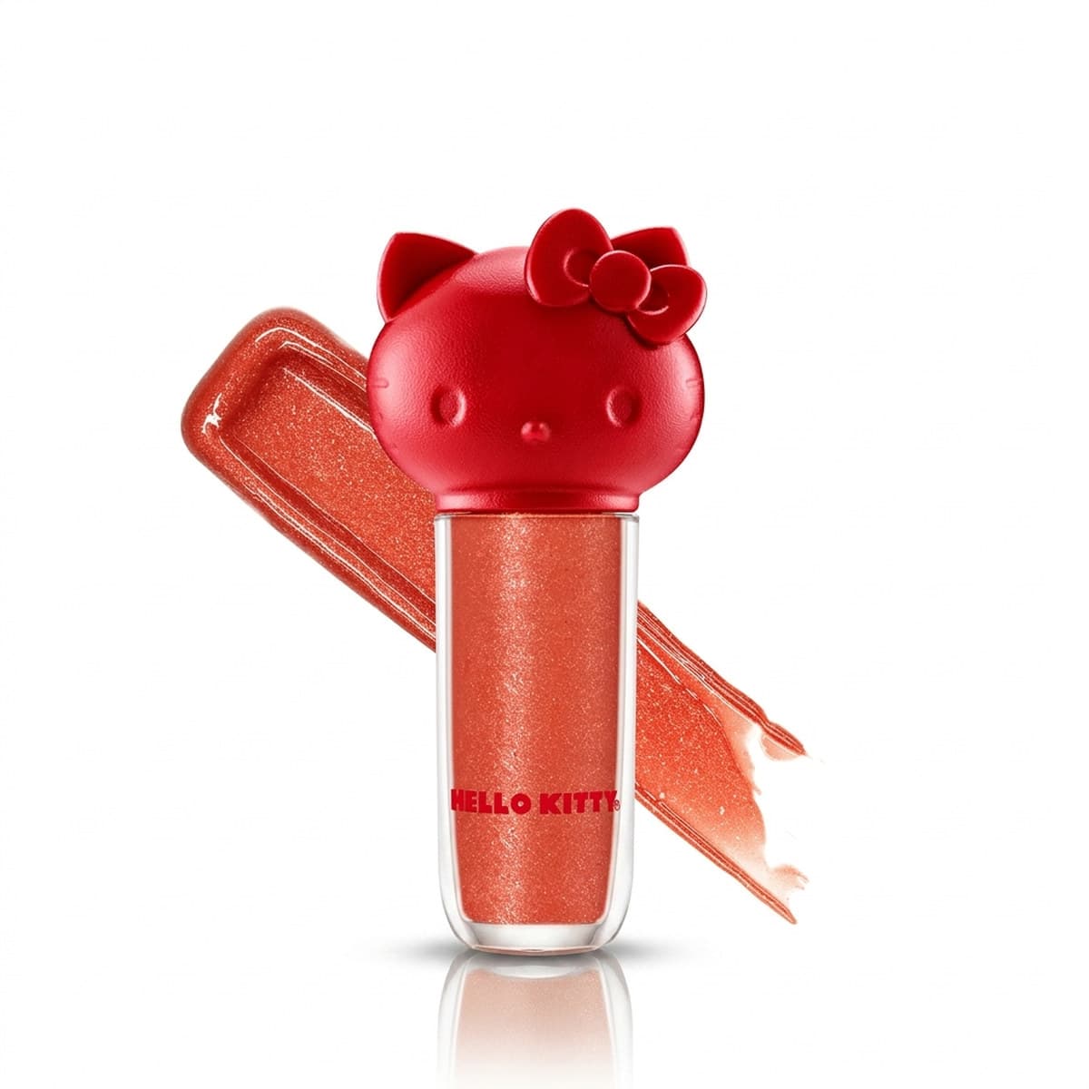 Lip Oil Hidratante Labial Hello Kitty Bruna Tavares 4ml Cor Cute brilho leve e conforto para lábios