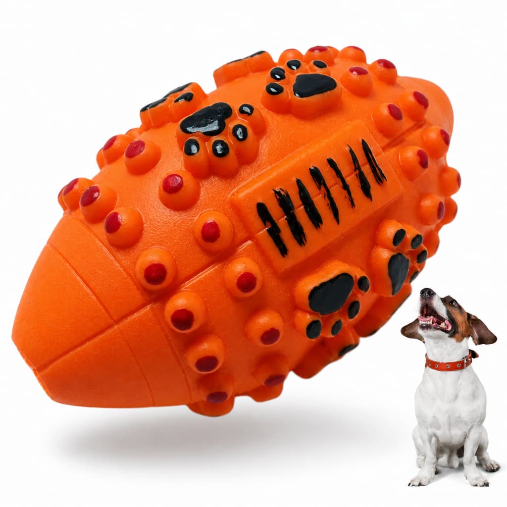 Brinquedo Pet Mordedor FUTEBOL AMERICANO para Adestramento