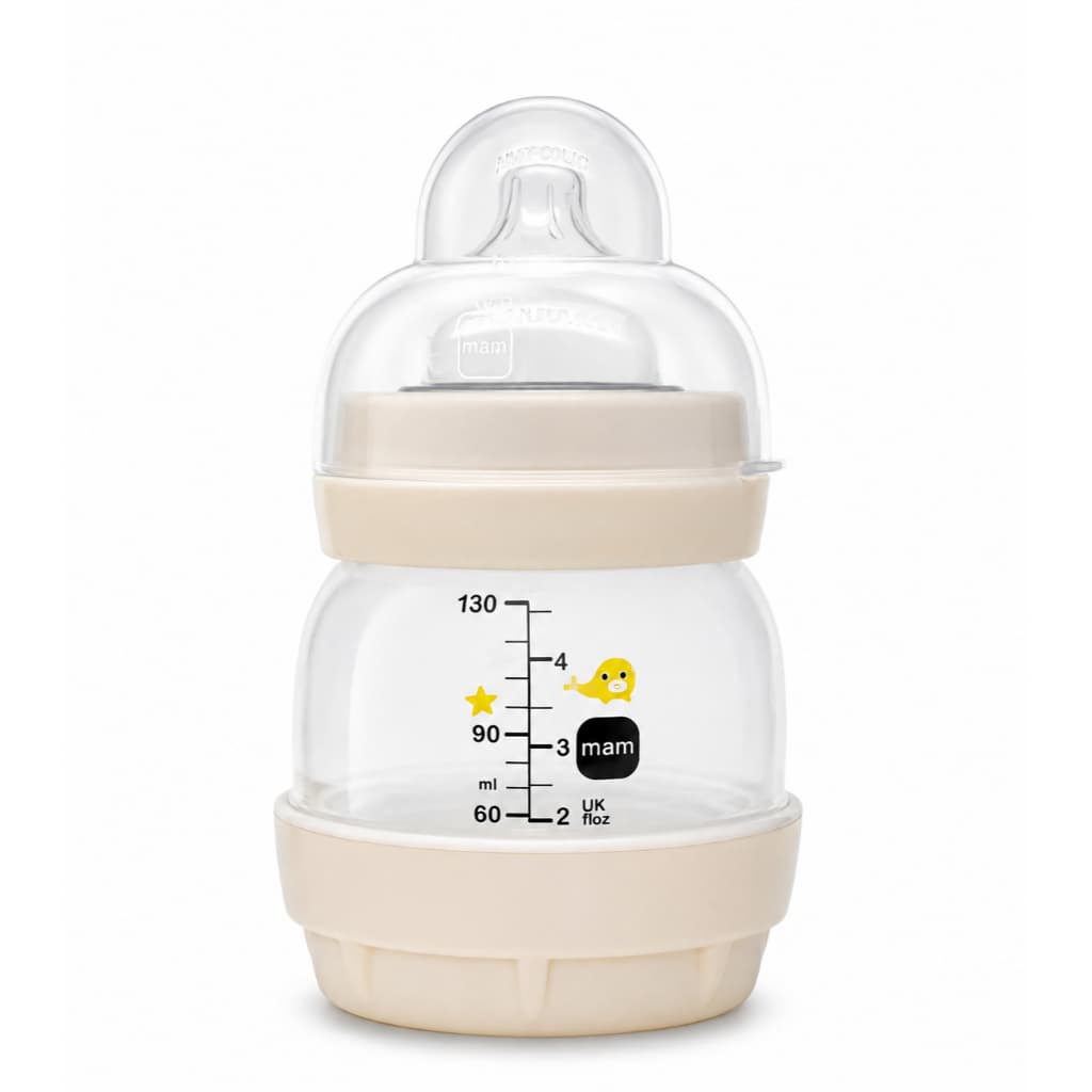 Mamadeira Mam Easy Start Anticólica 130ml 0m - Neutra
