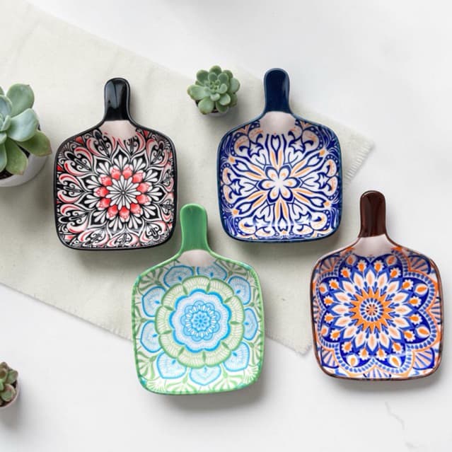 Molheira Porcelana Aperitivos Molho Artigos para mesa posta - 60 ml