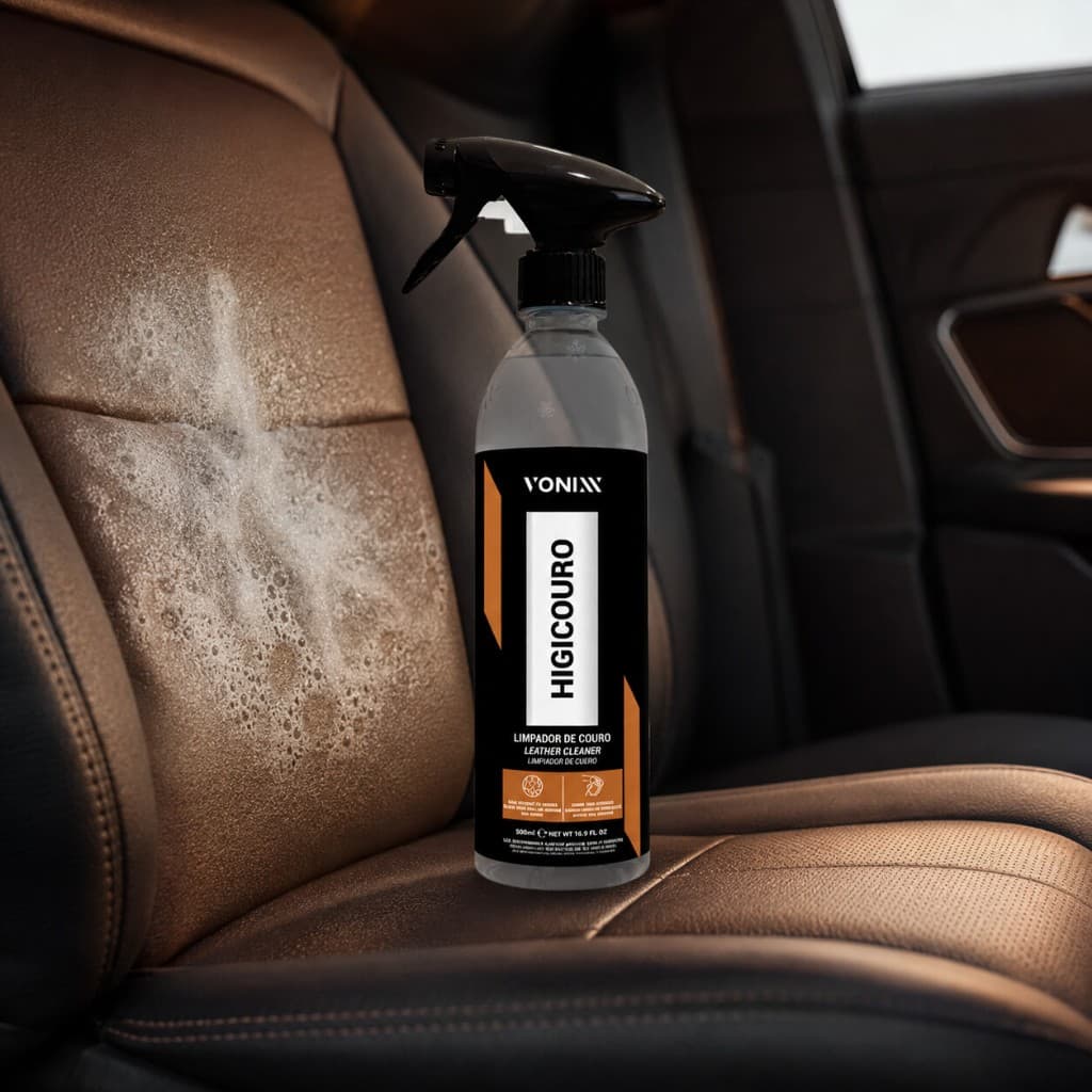 Higicouro Vonixx 500ml Limpador para Couro Natural e Sintético