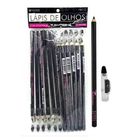 Lapis De Olho Preto com Apontador - Bella Femme - BF10003