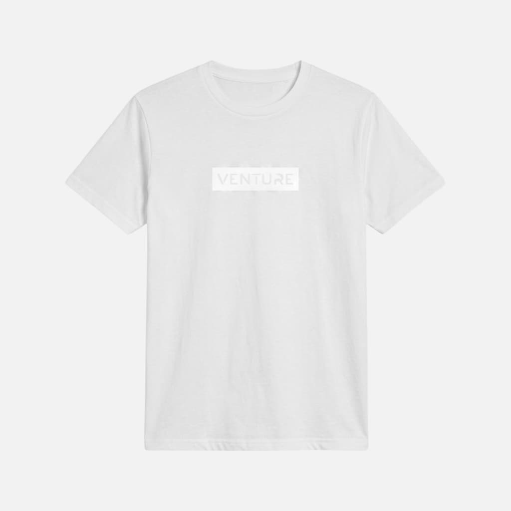 CAMISETA REGULAR VENTURE ESSENCIAL BOX BRANCA