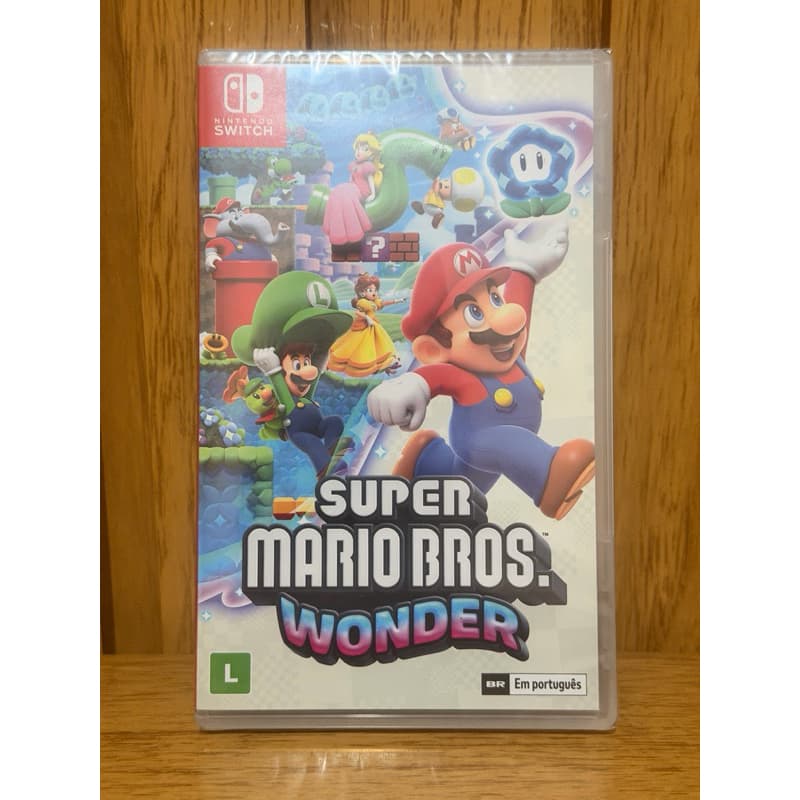 Super Mario Wonder (Nintendo Switch) NOVO LACRADO