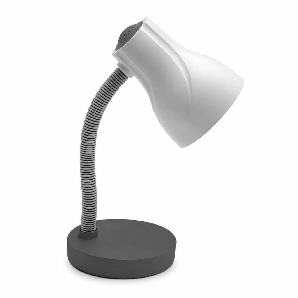 Luminária De Mesa Escritório Mesa Spiralle Cinza Startec
