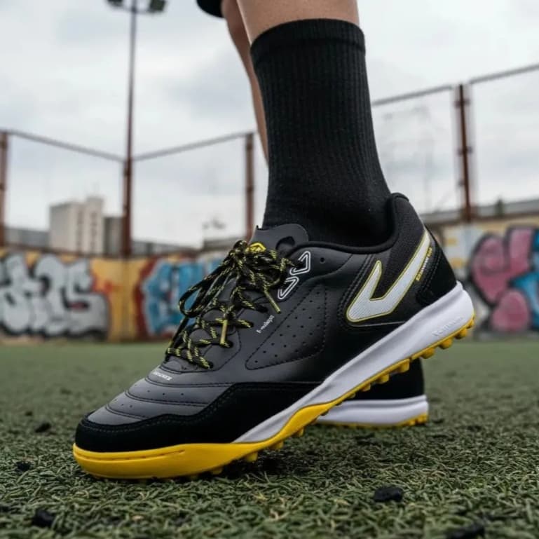 Chuteira Society Topper Dominator Club V Original Chuteira de Society Adulto Futebol Resistente