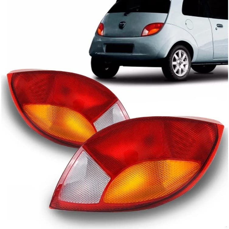 Par Lanterna Traseira Ford Ka 1997 1998 1999 2000 Tricolor