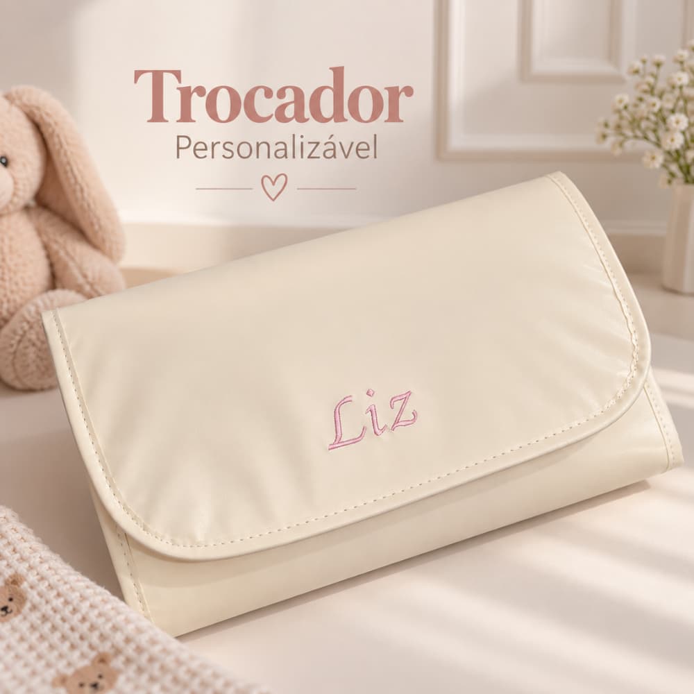 trocador de bebê personalizado, portátil, dobrável e impermeável