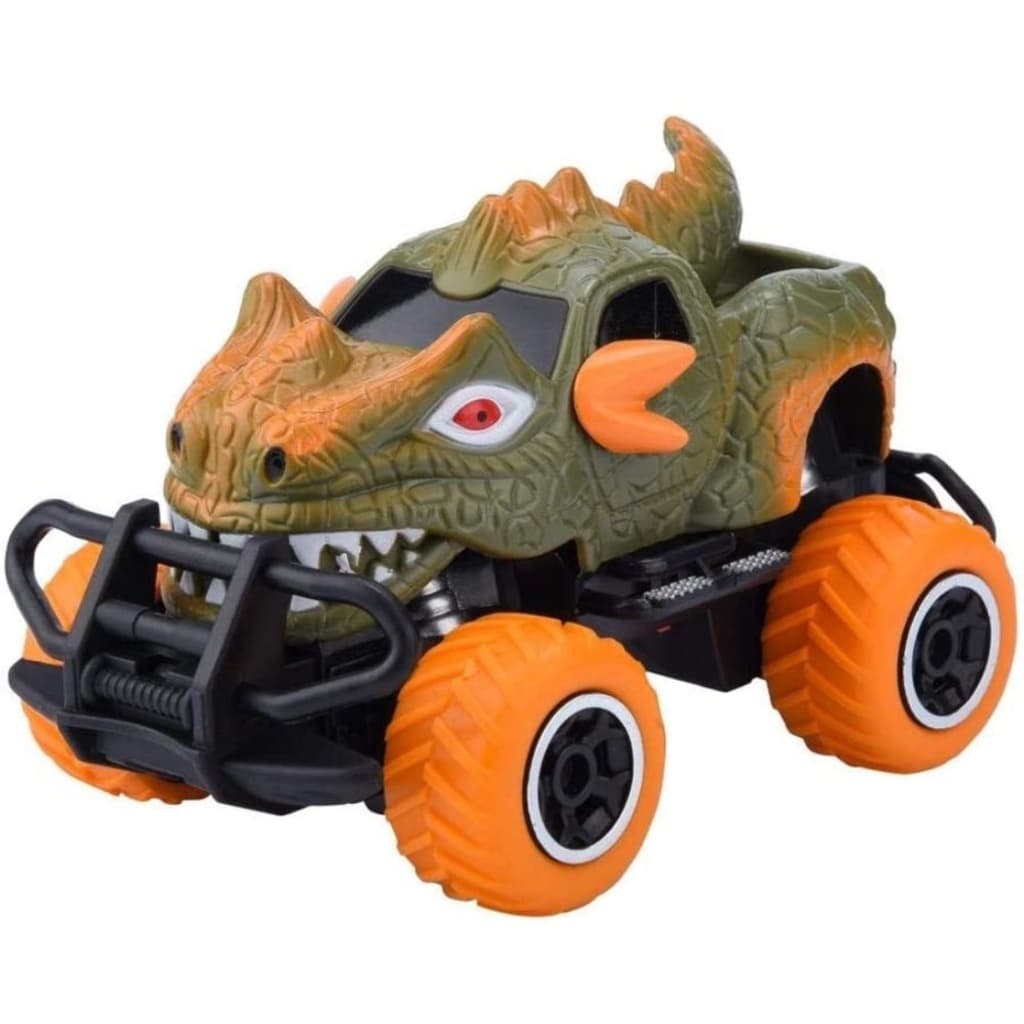 Carrinho de Controle Remoto Monster Truck Caminhão Carro Monstro 4x4 Motorizado Dinossauro Infantil Criança Sortido