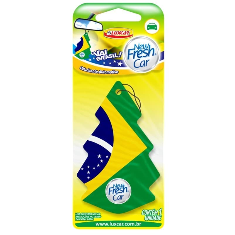 Odorizante Cheirinho Automotivo NewFresh Car Vai Brasil Carro Perfumado - Luxcar
