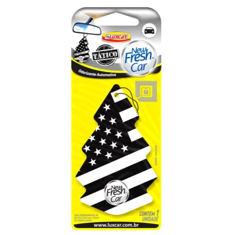 Odorizante Cheirinho Automotivo NewFresh Car Tático Carro Perfumado - Luxcar