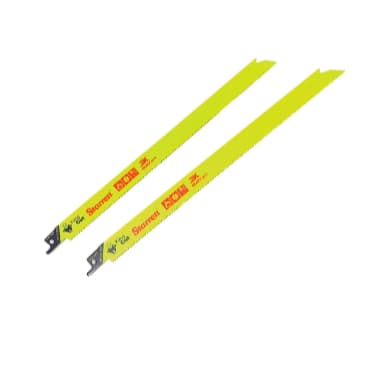 2 Lâmina Serra Sabre 305mm Para Demolição Reforçada Starrett 12 Encaixe Reforçado