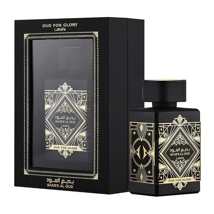 Perfume Oud For Glory Badee Al Oud Lattafa 100 ml Perfume Masculino Amadeirado