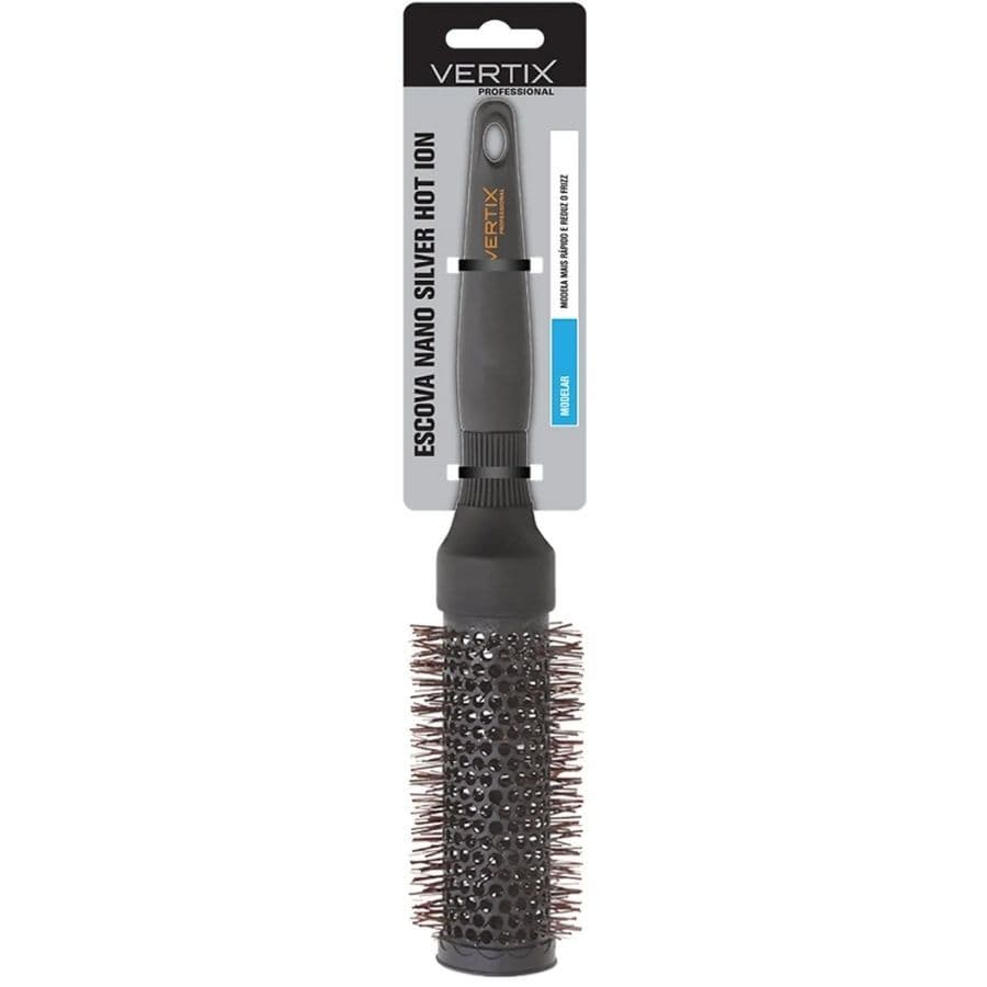 Escova 33mm Nano Silver Hot Ion Vertix nº 1484