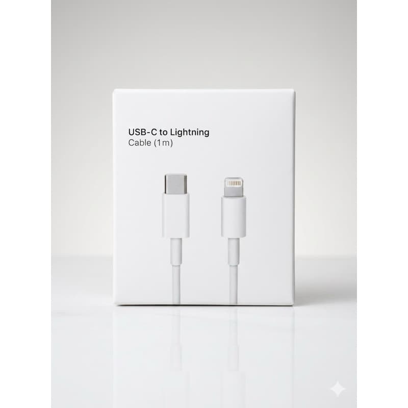 Cabo carregador de iPhone compatível com carregador turbo