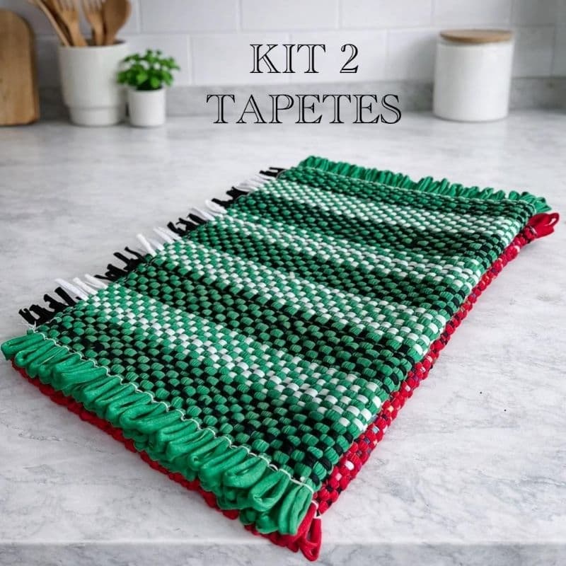kit 2 Tapetes Malha Multiuso 45x65cm Cores Sortidas Envio imediato