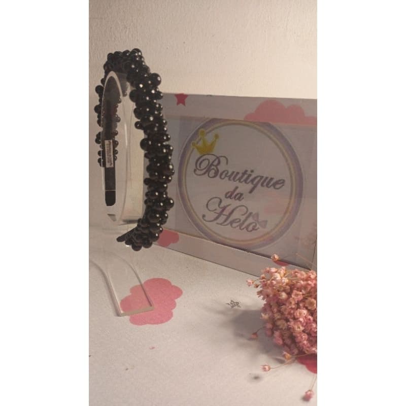 Tiara de Pérolas Luxo – Adulto e Infantil 🎀