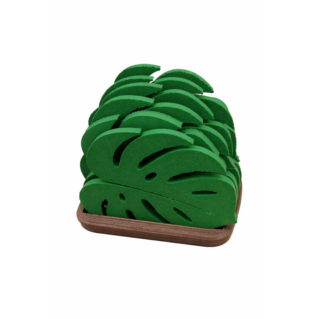 Kit 6 Porta Copos Folha Monstera Decorativo + Suporte | Porta Copo Antiderrapante para Mesa