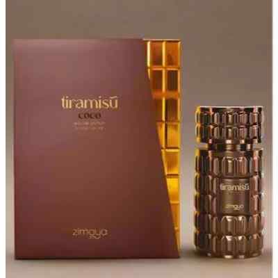 Perfume Tiramissu Coco Zimaya 100 ml  Perfume Oriental Baunilha Feinino