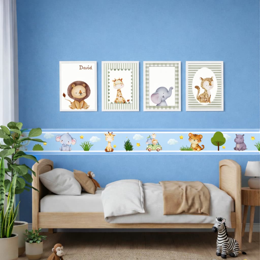 Faixa de Parede Adesivo Decorativo Infantil Quarto Criança