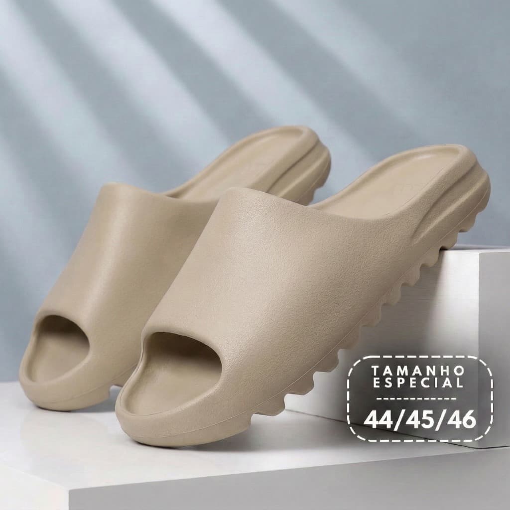 Chinelo Slide Nuvem Confortável Flexível Numeração Grande 45/46 Promoção