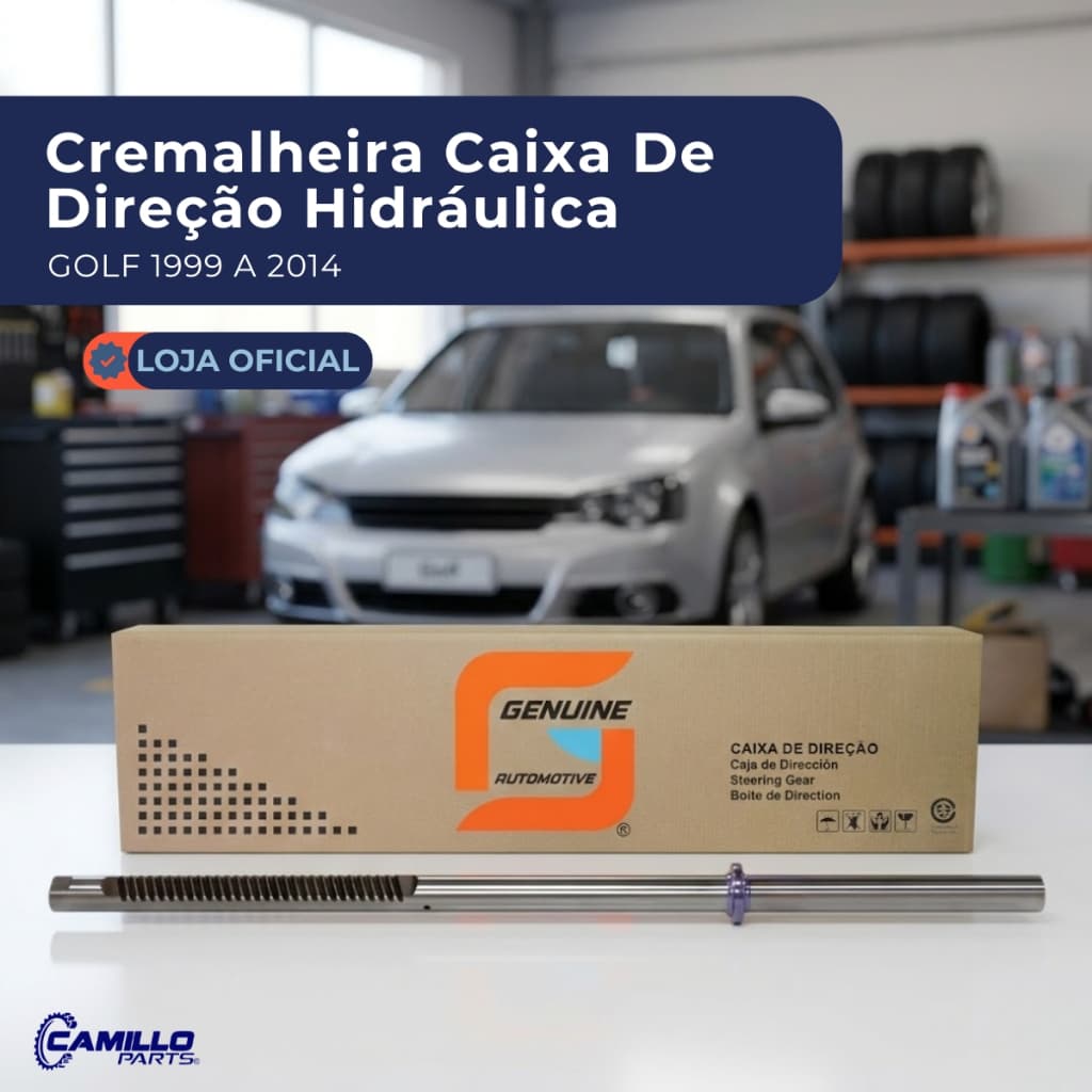 Cremalheira Caixa Setor Hidráulica Golf 1999 a 2014 Genuine Automotive