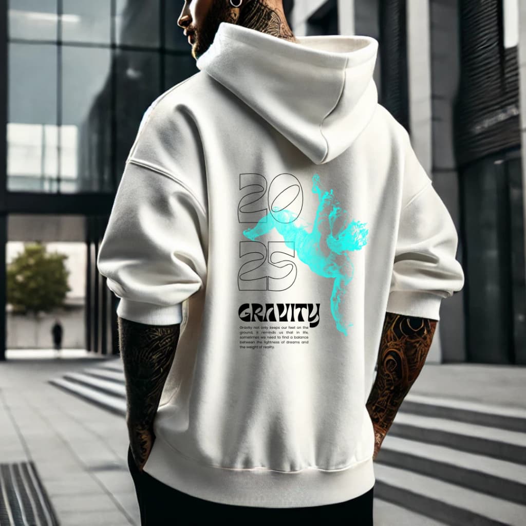 Moletom Masculino Estampado Estilo Urbano Confortável