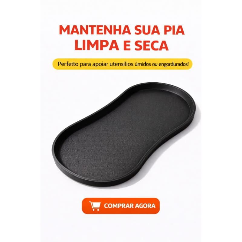 Descanso de talher simples e funcional para uso diário Material plástico leve e fácil de limpar