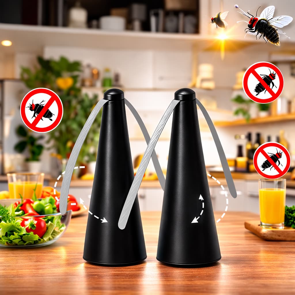 Espanta Mosca Mosquito Pernilongo Ventilador Mesa Restaurante Cozinha