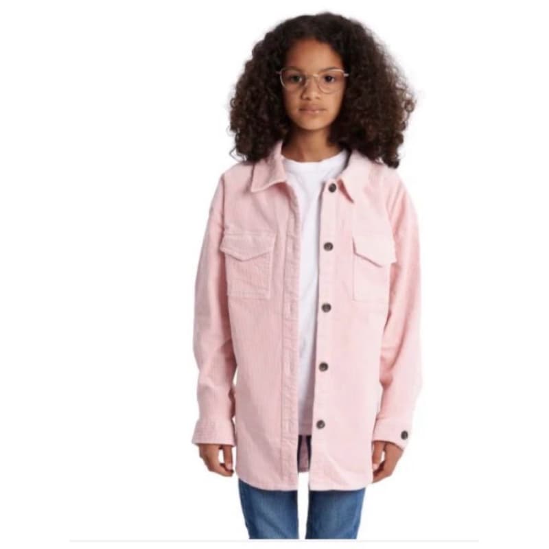 Sobretudo Juvenil menina em veludo cotelê  Ecothreads