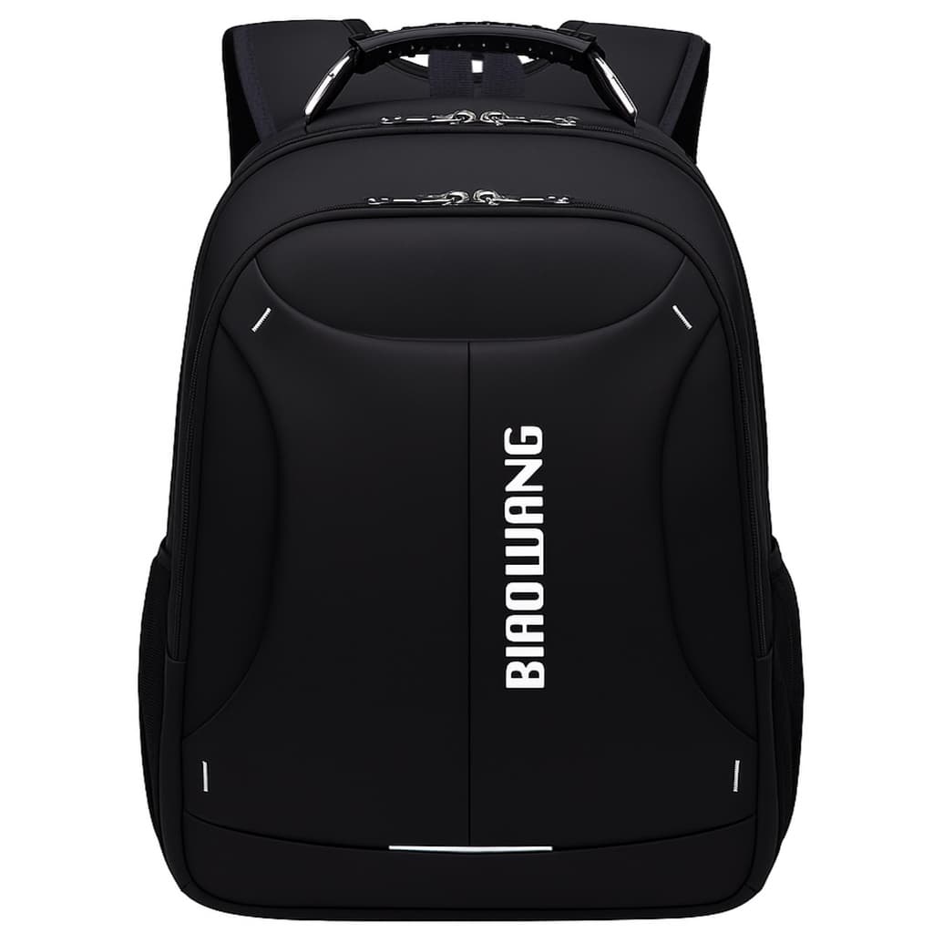 Mochila Executiva Masculina Impermeável Reforçada Biaowang com Alça de Aço para Notebook 17” Viagem Trabalho Escola