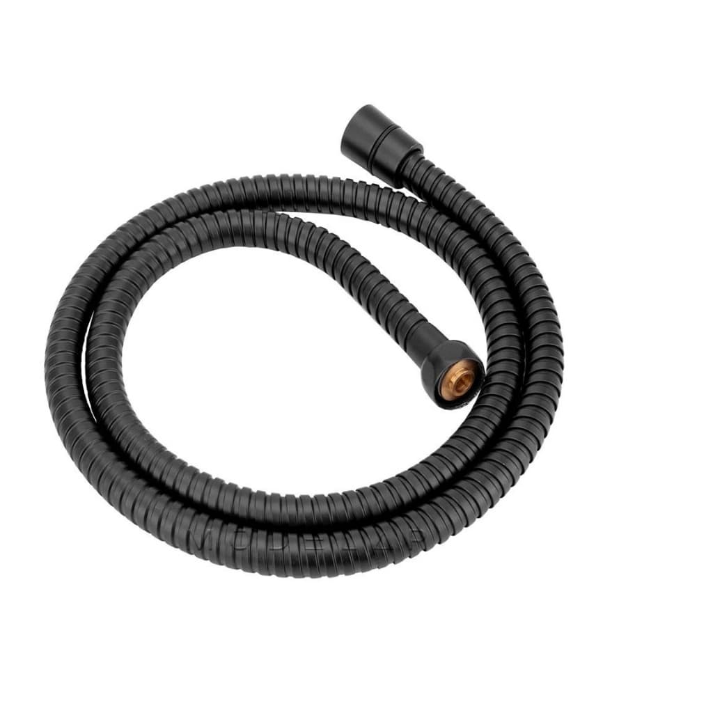 Engate Flexível Inox Preto Para Ducha Higiênica 1,20 metros