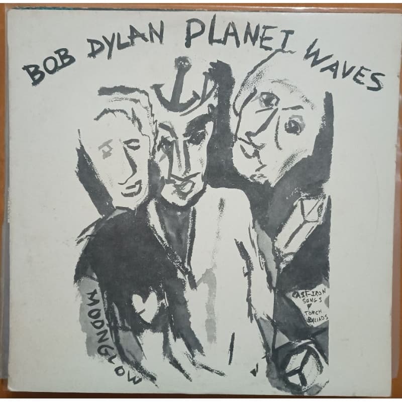 LP Bob Dylan planet waves 1974
