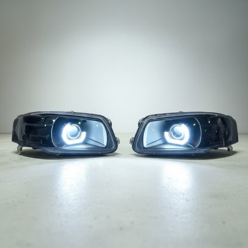 Par Farol Gol Saveiro Parati G4 Angel Eyes e Projetor Novo