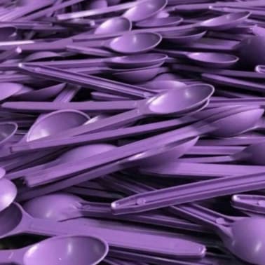 Kit 100 Colheres Descartável Reforçado Para Açaí Sorvete Gelato