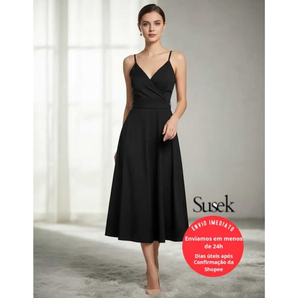 Vestido viscose 7261