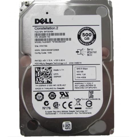 HD 500GB SAS SEAGATE 2.5" ST9500620SS
